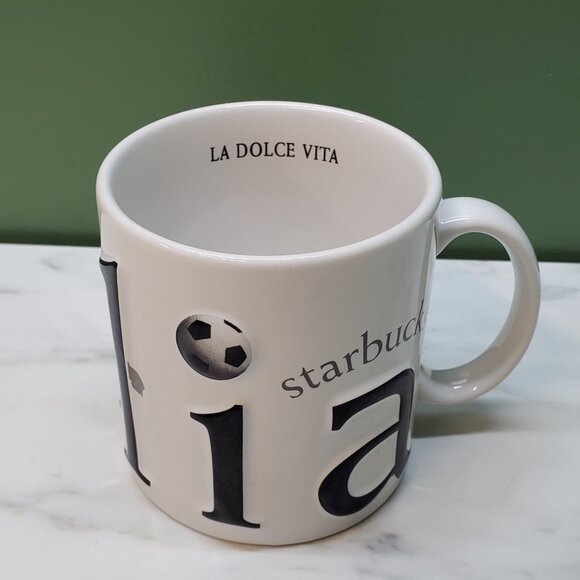 Mug - 2002 Starbucks Italian Edition Collectors Series Italia La Dolce Vita - Picture 6 of 11